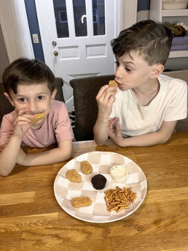 kids little spoon chicken dunkers